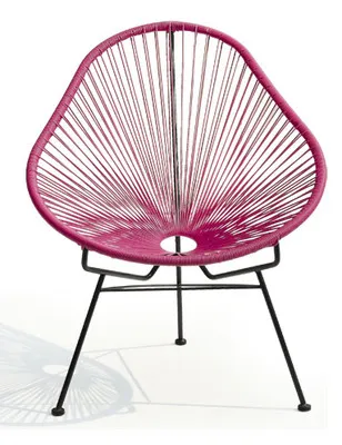 Outdoor furniture Acapulco Chair with colorful