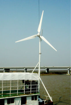 5KW horizontal axis magnet wind driven generator/windmill generator