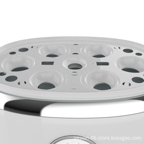 Automatic Stainless Steel Electric Rapid Egg Cooker: Perfect Tool for Cooking 1-7 Eggs in Your Household