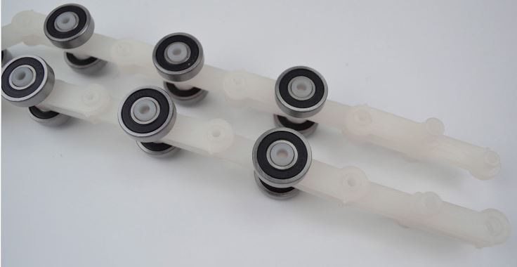 Sch****** Cadena giratoria para escaleras mecánicas 17 pares de rodillos Horquilla doble Sch****** Escalator Rotary Chain 17 pair rollers Double Fork