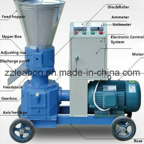 75-1100kg/H Small Poultry Animal Feed Pellet Machine