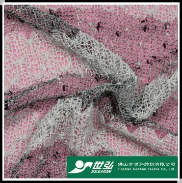 granule coarsely knitted fabric , 80% polyester, 20% polyamid,130g, 150cm