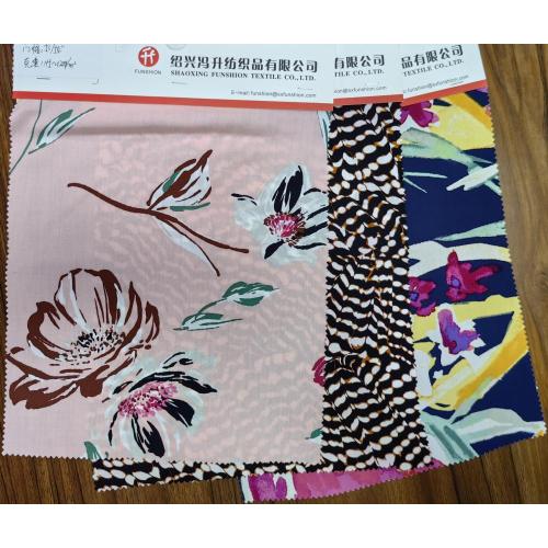 Shrinking Fabric 100% Rayon Print Fabric