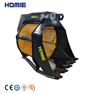 Homie Hot Hot Sale دلو الفحص الدوار الهيدروليكي المتين للحفارات (30-35 طن)