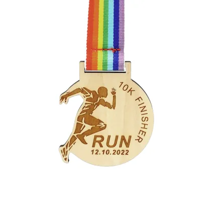 Wooden Metal Custom sports Medal medal