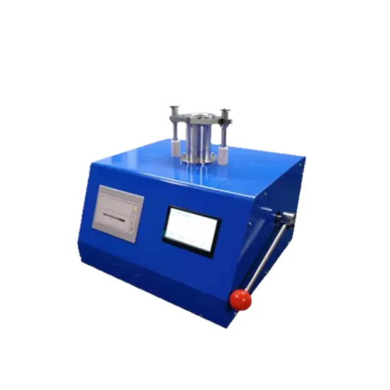 Electronic Porositometer: Bubbling Method Filter Paper Pore Size Tester