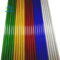 Tubo de tubo de fibra de carbono de color de 3k liviano