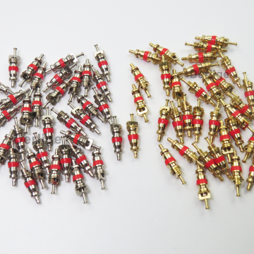 American Nickel Plated Yellow Brass Copper Valve Stems Core 9002 Schrader Tire Valve Core
