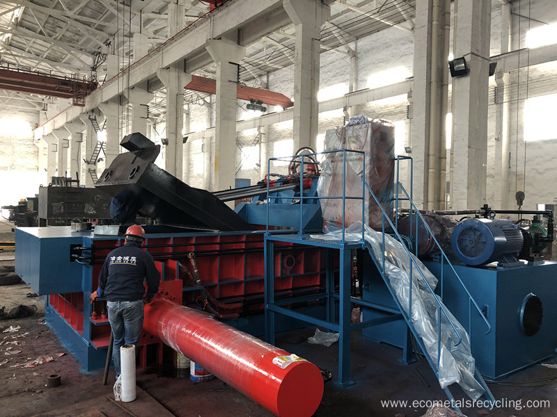 Fast Waste Metal Hydraulic Iron Baling Machine Press