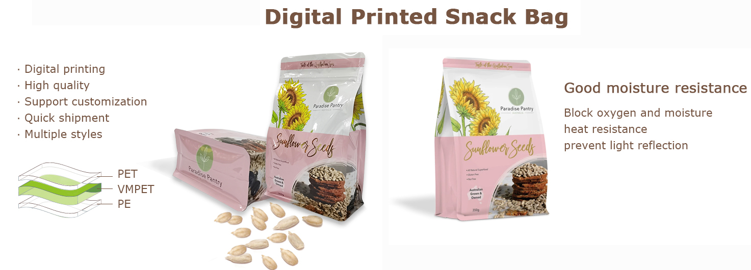 digital print snack bag