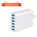 60W 6-Port USB Desktop-Ladestation