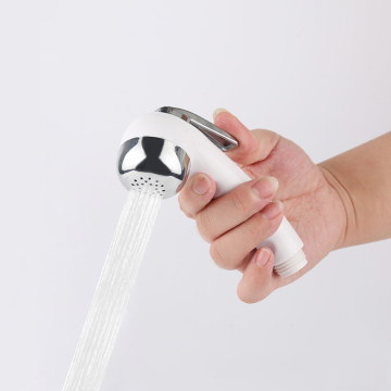 White Portable Bidet Hand Spray Plastic Baby Bidet Sprayer