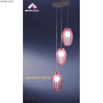 Decorative bird nest 3 hanging Aluminum Pendant Lamp