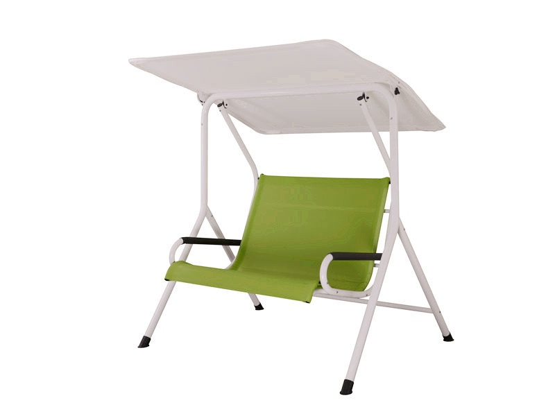 textilene swing chair with canopy & custion