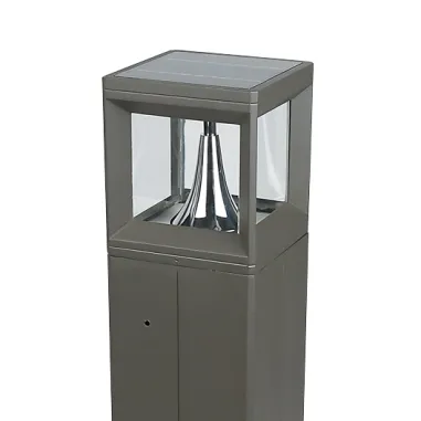 Lumiere Solaire de Jardin: Solar Garden Lights Bollard Lamp