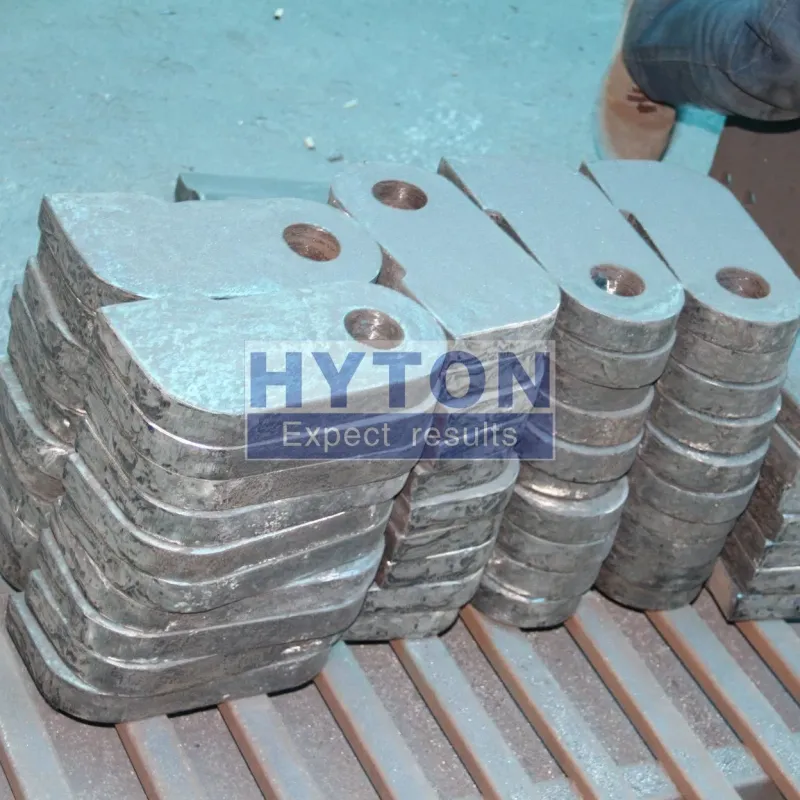 High Chrome Hammer Head for Hyton High Quality Hammer Crusher