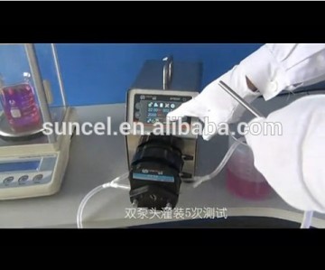 intelligent dispensing pump for water treatment/food industry/chemical/pharmaceutical