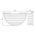 777 series Wall Wall Mount Basket Wire Corener