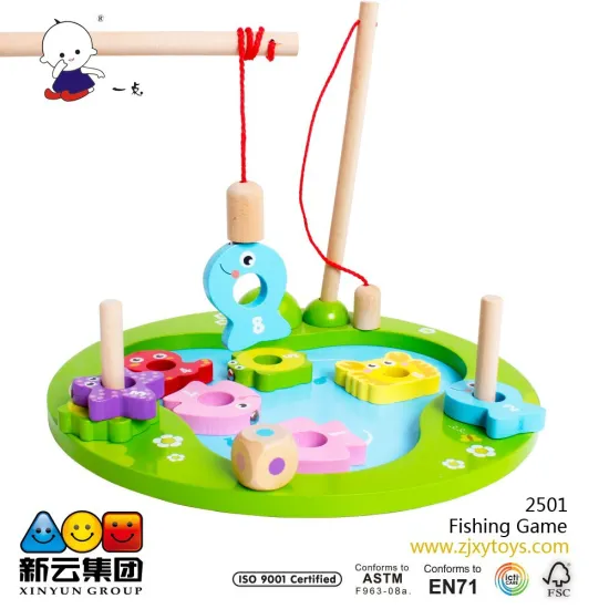 Fishing Game Catch & Count Magnetic Fishing Rod Set