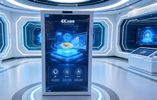 Holografisches 3D-Display für Ausstellungen 3D holographic display for exhibitions and trade shows