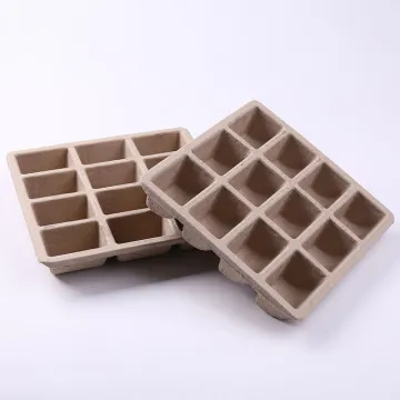 Custom sustainable paper pulp molded pulp insert packaging