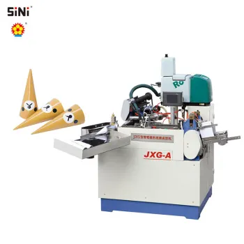 High Speed Automatic Ice Cream Cone Making Machine for Snack Food Factories