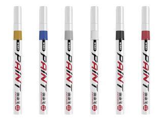 M&G Multicolor Plastic Paint Marker Pen for Drawing Bullet