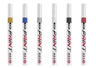M&G Multicolor Plastic Paint Marker Pen for Drawing Bullet