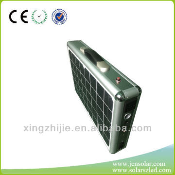 10W portable solar power system, solar power sytem for camping, hiking