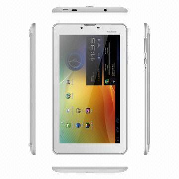 7-inch Dual-core MTK8317 2G Tablet Phones, 1,024 x 600-pixel TN Screen with 2,300mAh Battery