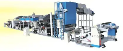 Flexible packaging extrusion lamination line