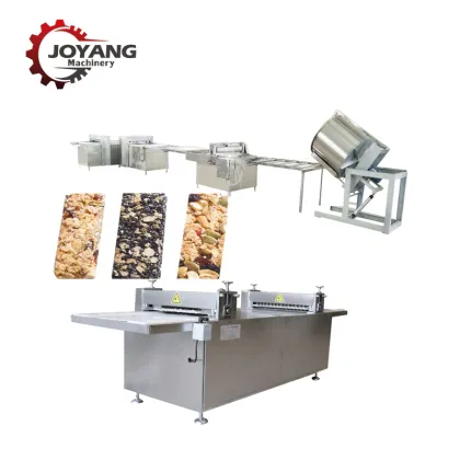 Multifunction Cereal Bar Machinery: Praline Oatmeal Chocolate Bar Production Line
