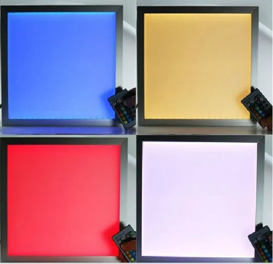 Fashionable Design 600*600mm Rgb Led Lighting With Remote Controller