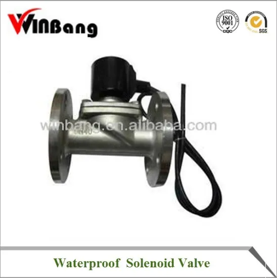 Flange Connection Waterproof Solenoid Valve