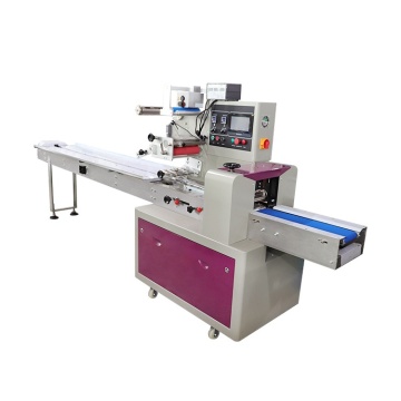 Mini Doughnuts Packaging Machine: Small Donut Cookies Flow Pack Packing Machine