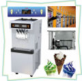 Wysokiej wydajności handlowej lody Maker, pełnej stali nierdzewnej miękkie służyć 3 smaki lodów jogurt-maszyna