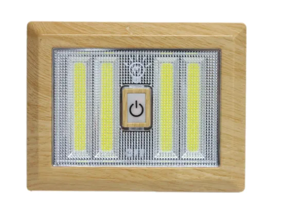 4W COB night light lamp with magnetic 3xAAA operated 2W 100lm COB switch light