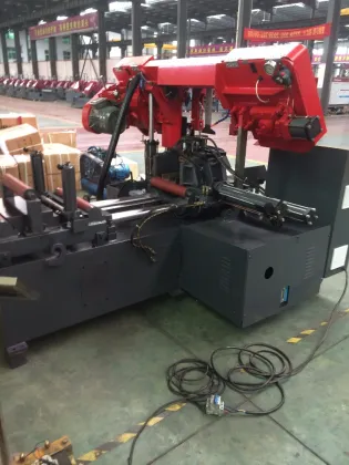 China shuangli SLMT Brand hydraulic sawing machine , metal hack saw machine , sheet sawing machine