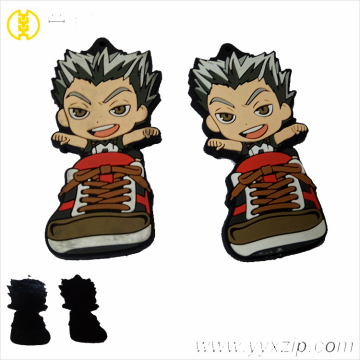 Promotional Silicone Cartoon Keychain Rubber Key Chain