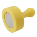 Yellow Color Pushpin Magnet for Bulletin Board