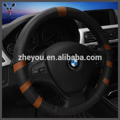 new design leather suave steering wheel cover