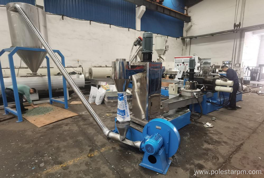 PE Pelletizing Machine for Recycling Washed Plastic Film