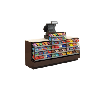 Steel Shelf Checkout Counter