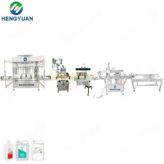 1-5 L Barrel Filling and Packaging Line