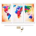 World Map Lukisan Wall Painting