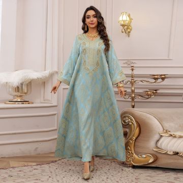 لباس شب لاکچری فابریک ژاکارد