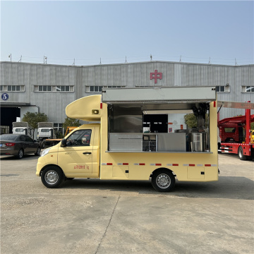 Insulated Food Truck with Mobile Service Wheels