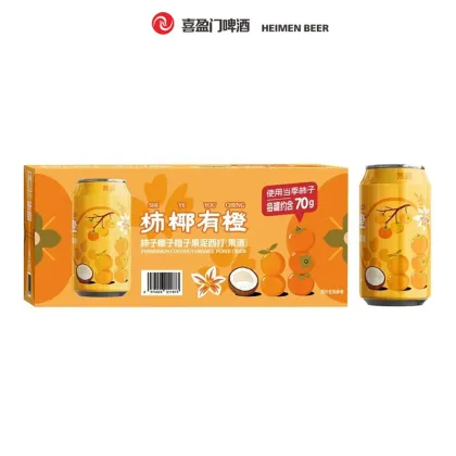 Persimmon, Coconut Orange Puree Cider