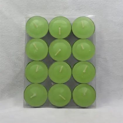 pure wax tea candles light tea light candles