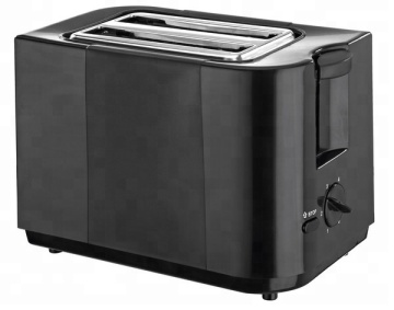 Upright Toaster 2-Slice 700W with Adjustable Browning Control, Crumb Tray, and STOP Function